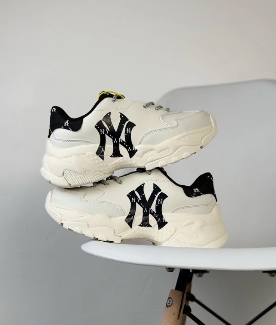 MLB KOREA Bigball Chunky DIA Monogram NY Sneakers Shoes 3ASHCDM2N