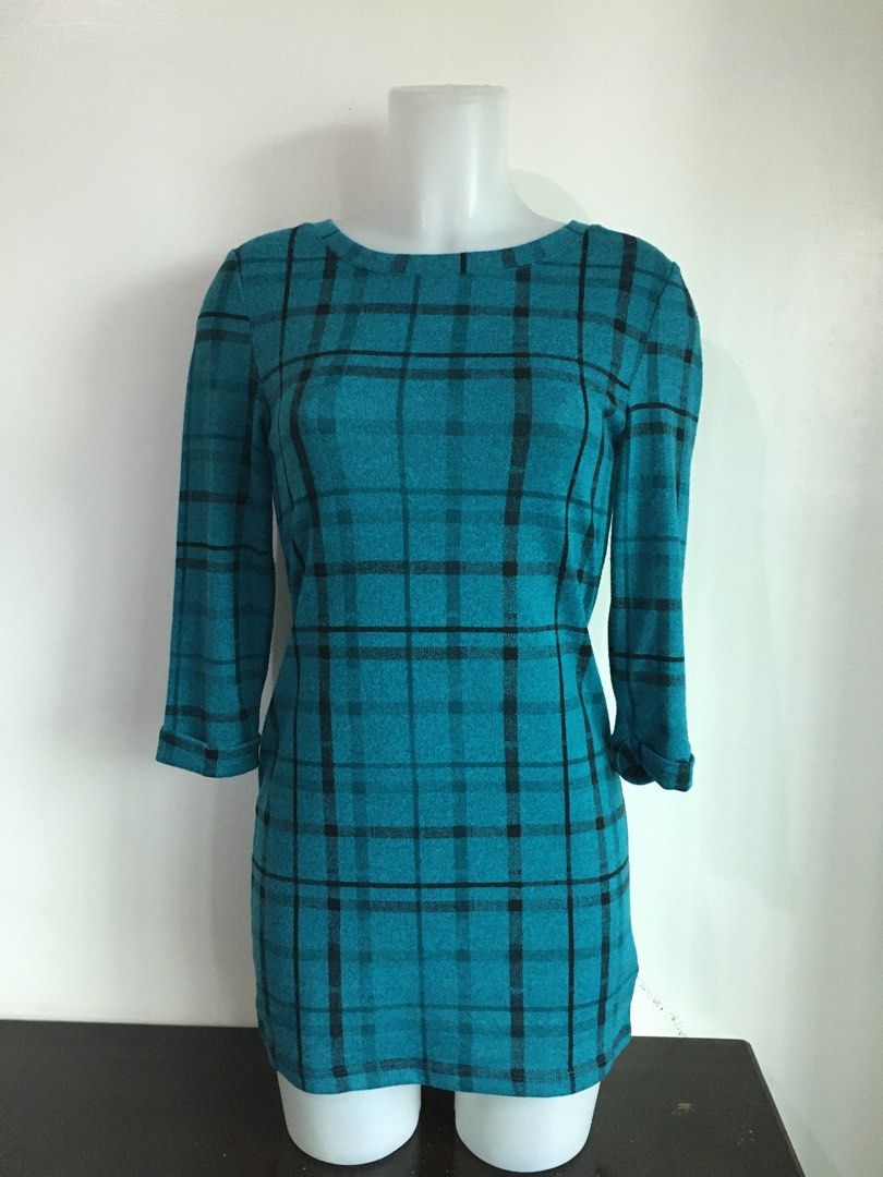 M&S Collection Blue Shirt Dress, Women's Fashion, Dresses & Sets, Dresses  on Carousell
