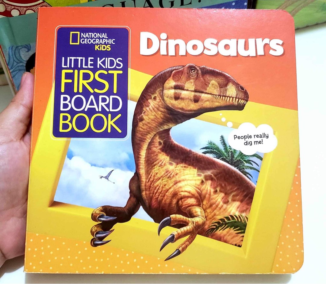 Nat Geo Kids First Boardbook about Dinosaurs on Carousell