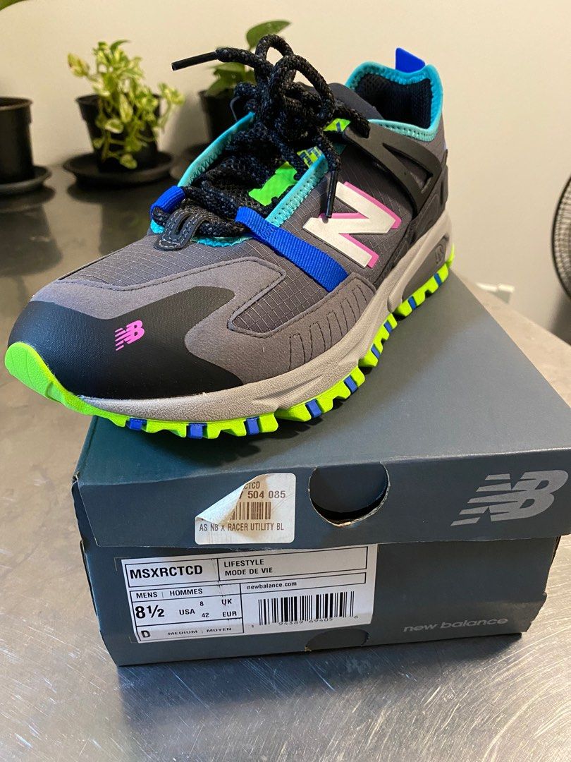 New Balance X Racer Pairs Grey Uppers With Bright Neon Accents