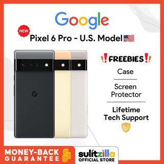 New Google Pixel 6 Pro - U.S. Model with Freebies & Warranty