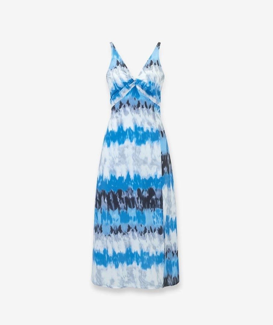 NEW POMELO LONG DRESS COMFY ORIGINAL COUNTER, Fesyen Wanita, Pakaian Wanita, Gaun & Rok di Carousell