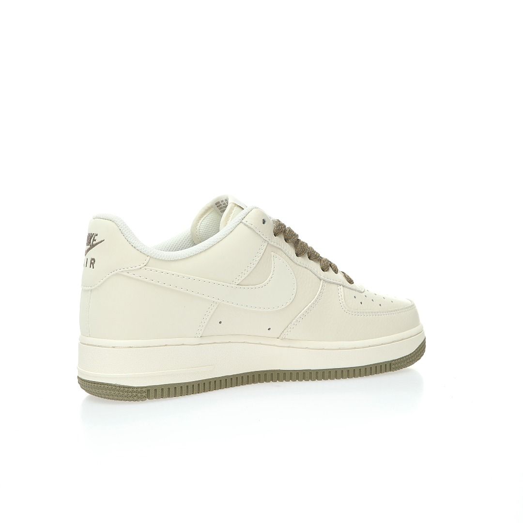 Nike air force beige leather online