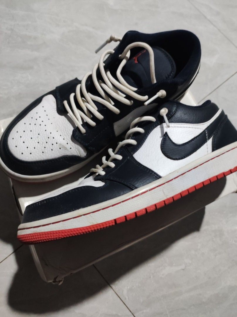 nike air jordan 1 low obsidian