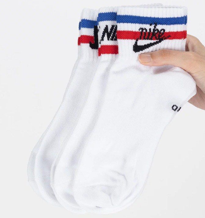 Nike, Everyday Essential Ankle Socks 3 Pairs, Ankle Socks