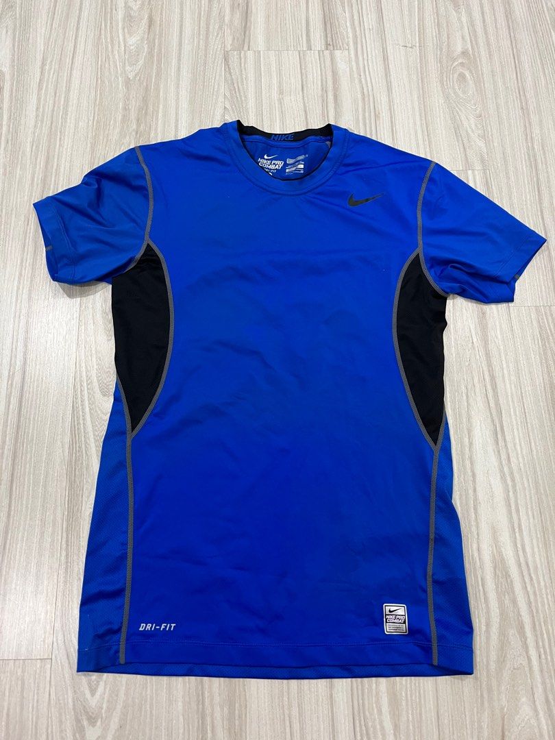 Nike Pro Combat Dri Fit Sport Shirt Men s Fashion Activewear on