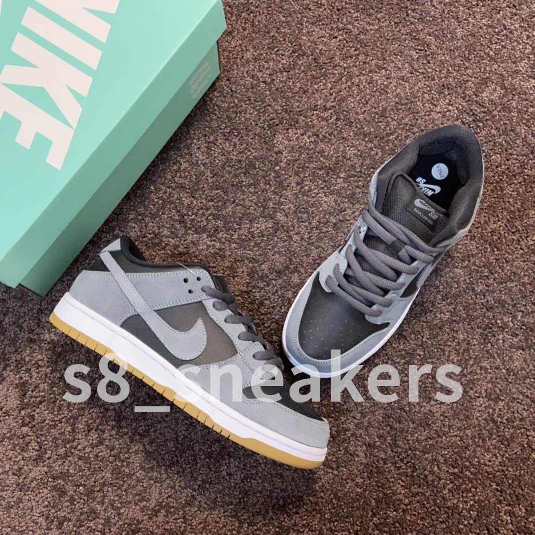 Nike sb dunk low outlet dark grey black gum