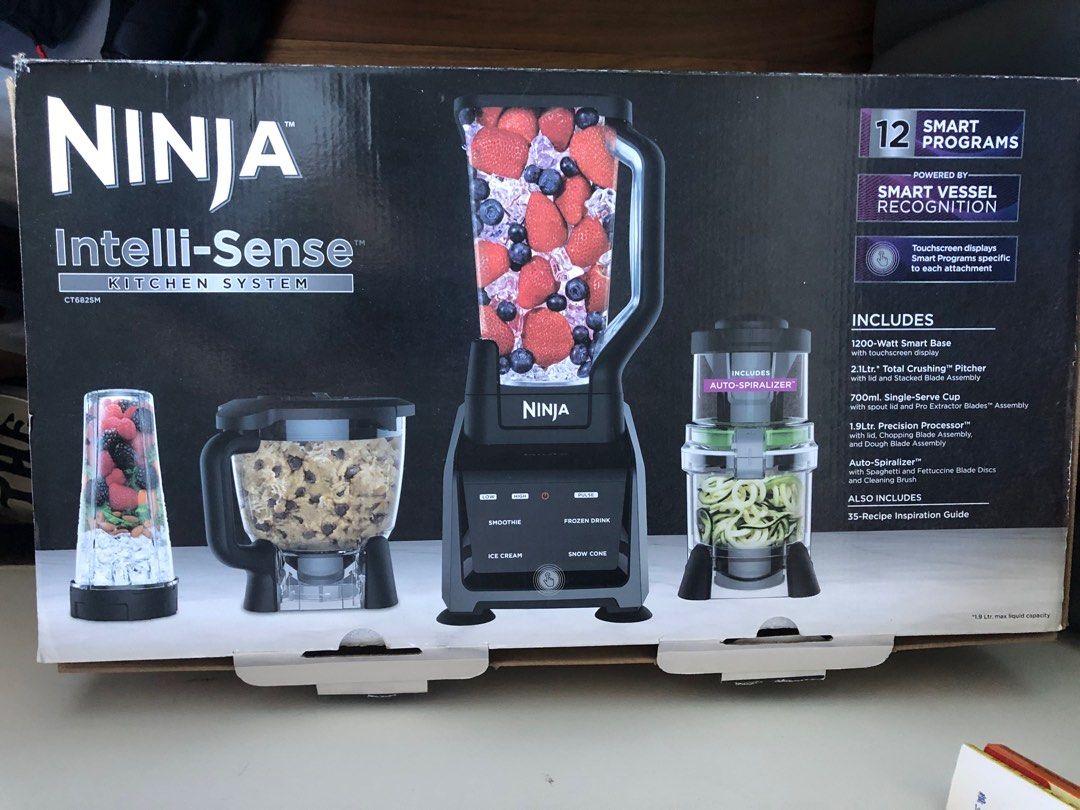 Ninja blender food processor intellisense system, TV & Home Appliances, Kitchen Appliances
