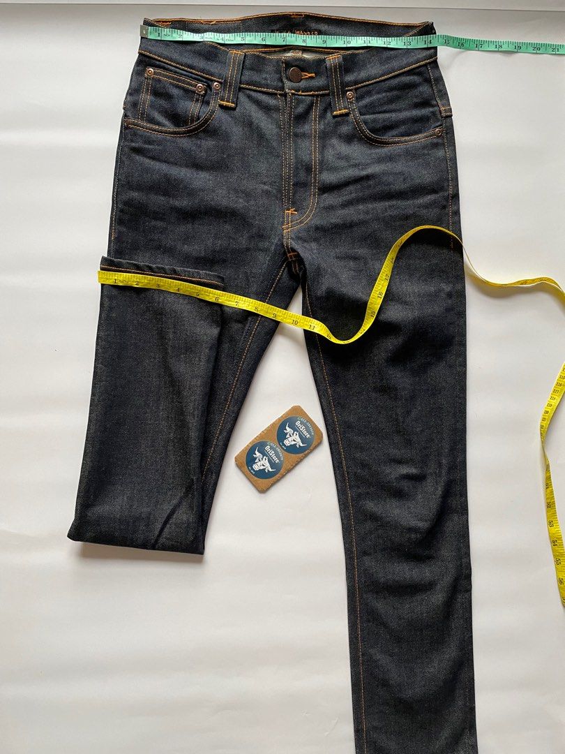 Nudie NJ Tape Ted Organic 16 Dips Men s Fashion Bottoms Jeans