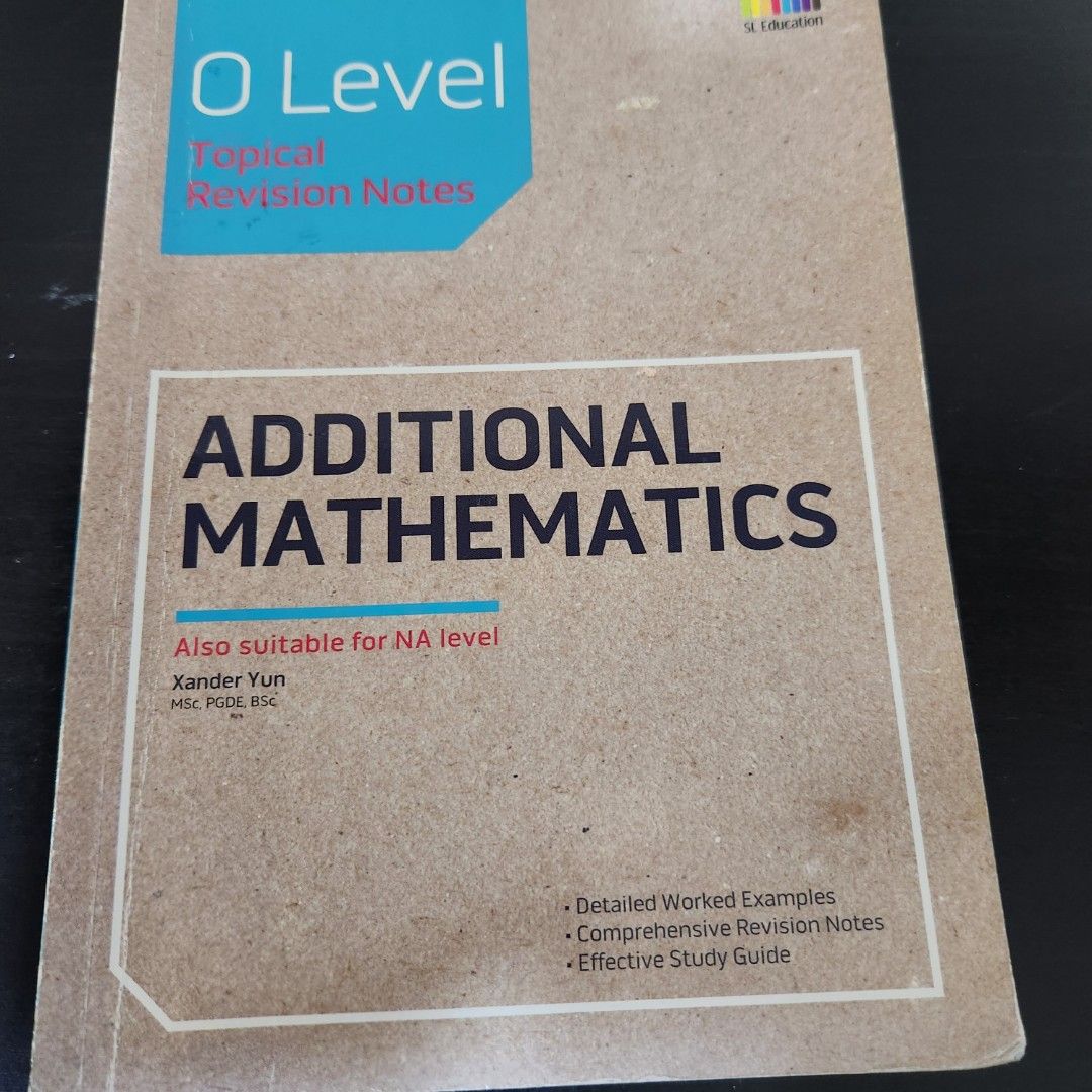 O Levels Chem and Physics and A MathGuide books, Hobbies & Toys, Books ...