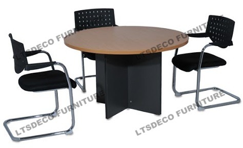 OFFICE ROUND TABLE OFFICE PARTITION FURNITURE on Carousell