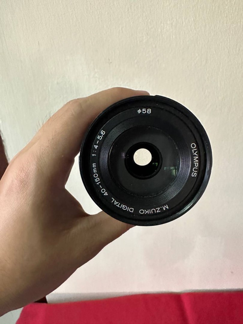 Olympus zoom lens 40150mm, Photography, Lens & Kits on Carousell