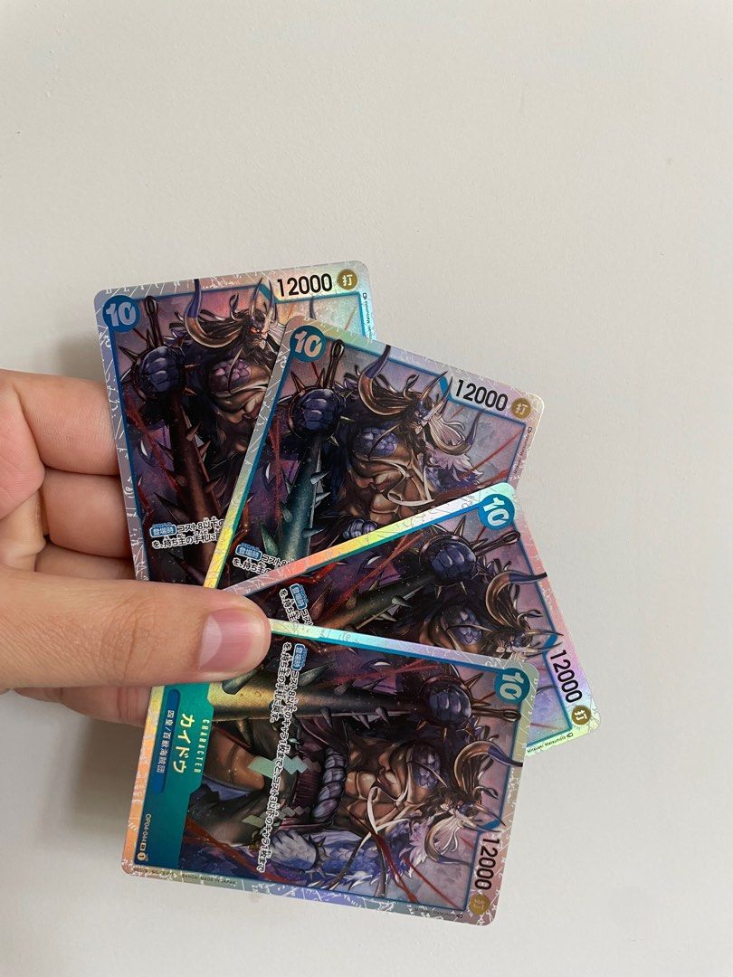 One Piece OPTCG Kaido SR Hobbies Toys Toys Games on Carousell