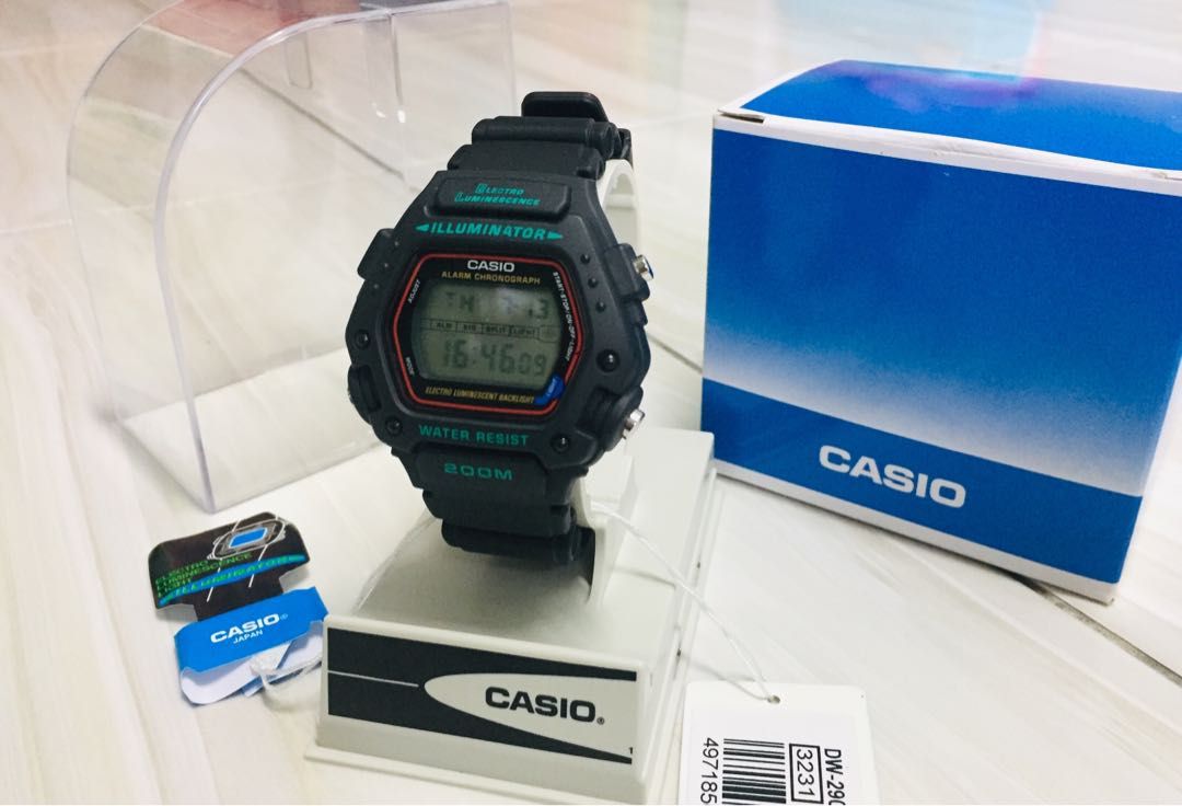 Original Casio DW 290 like G Shock Mission Impossible Men s