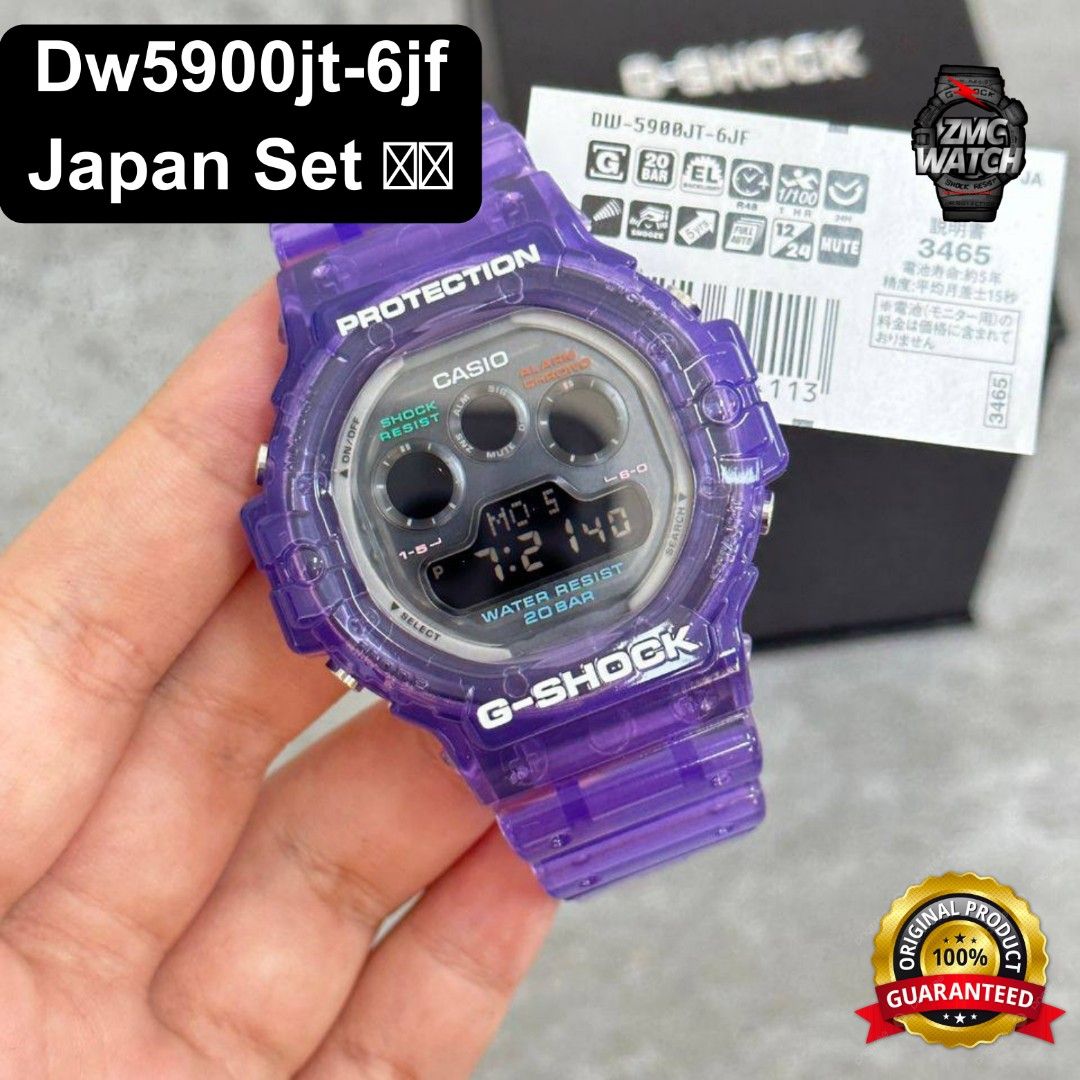 Jam g shock tapak kucing original hot sale
