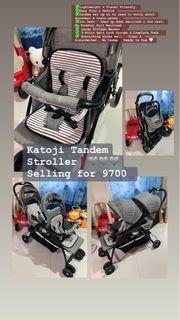 Original Katoji Tandem Stroller 🩶🩶🩶