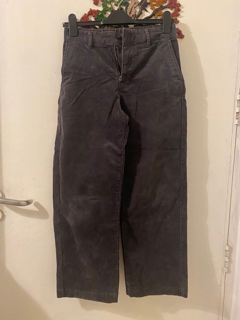 Corduroy Straight easy pants