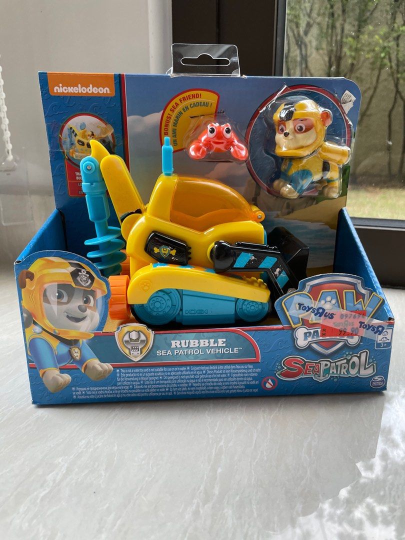 Rubble sea top patrol toy