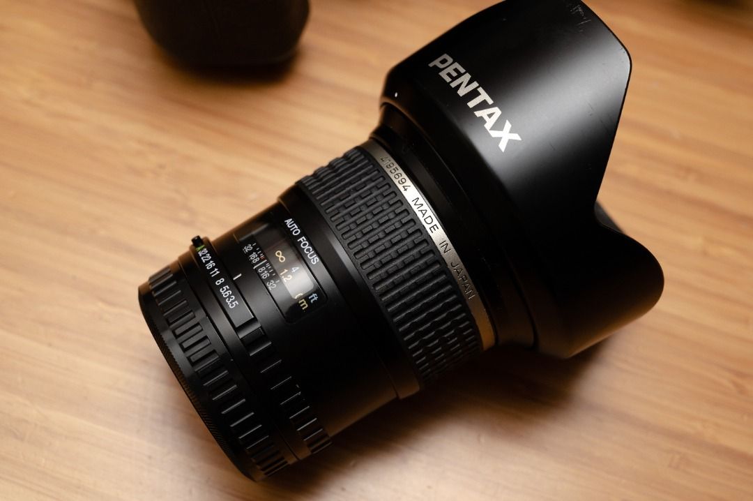 Pentax  FA mm f3.5 for NII N Fujifillm GFX, 攝影器材, 鏡頭及