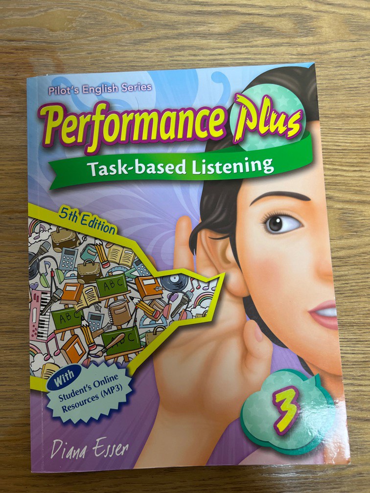Performance Plus Task-based Listening 3, 興趣與生活, 書本 & 文具, 教科書 - Carousell