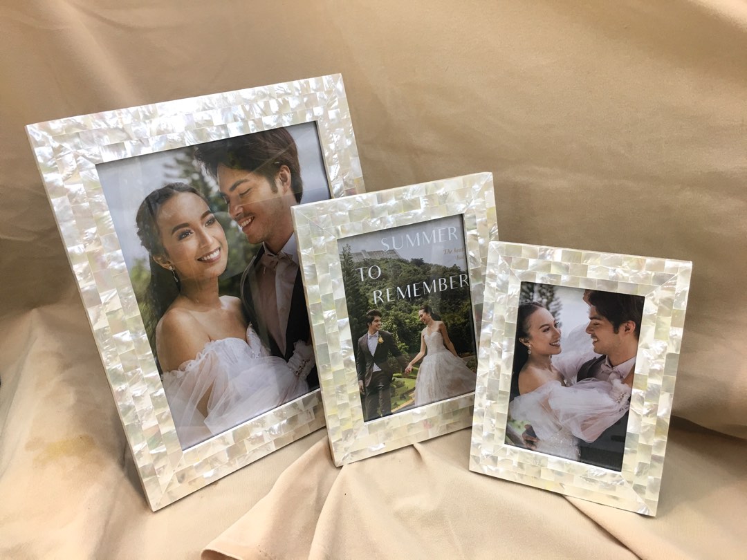 Picture Frames MOTHER OF PEARL on Carousell