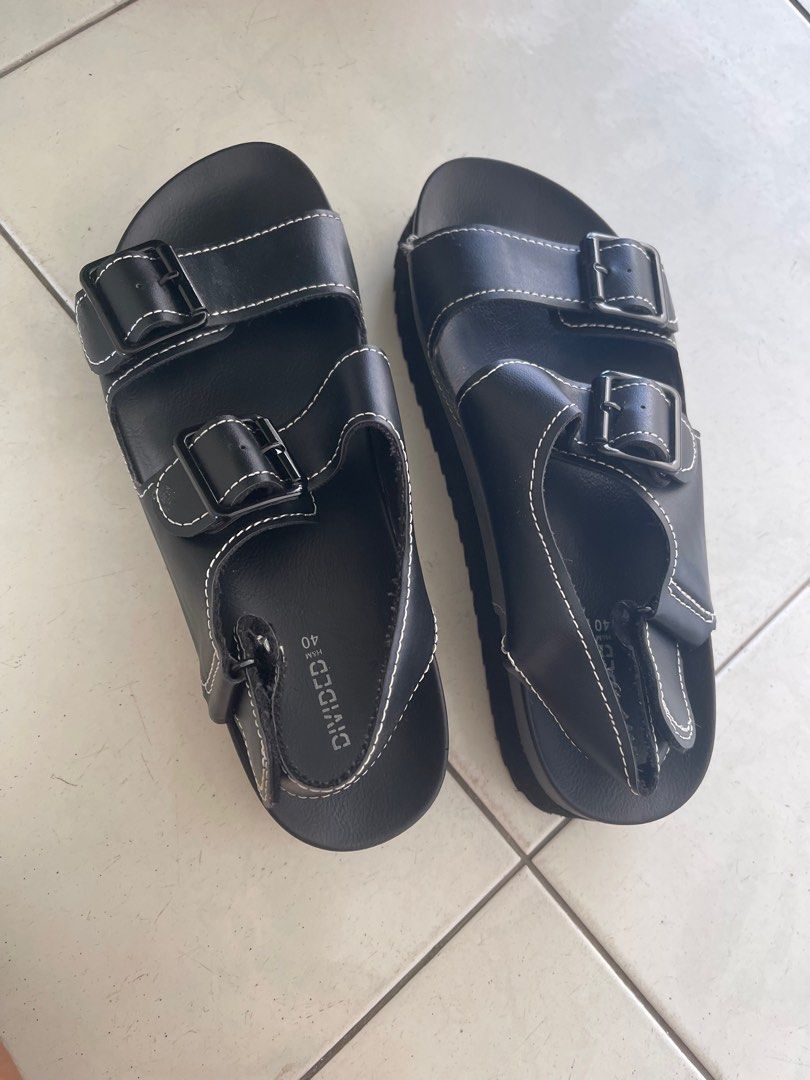 Wedge sandals hotsell with velcro straps