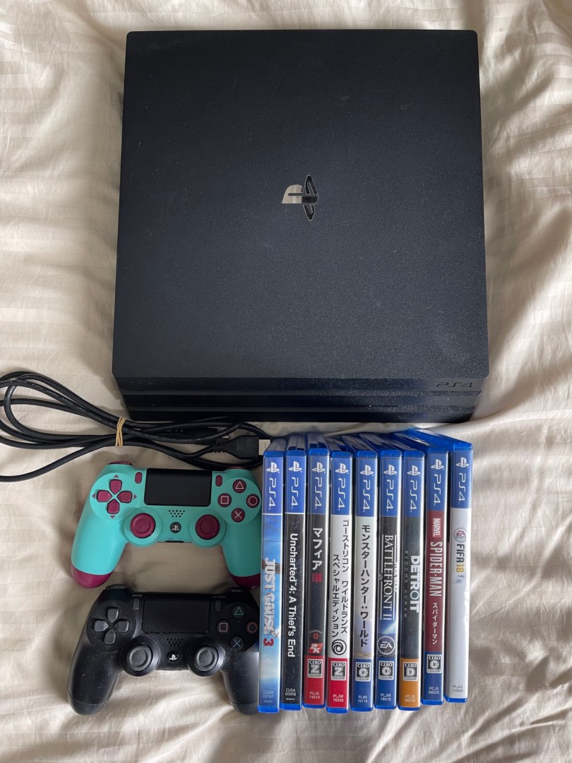 Playstation 4 Pro PS4 Pro 1TB Games Video Gaming Video Game