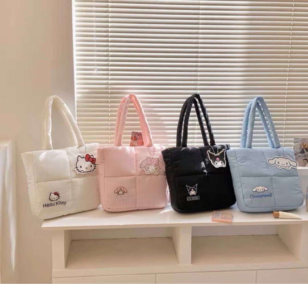 Miniso Women's Hello Kitty Large Capacity Tote Bag