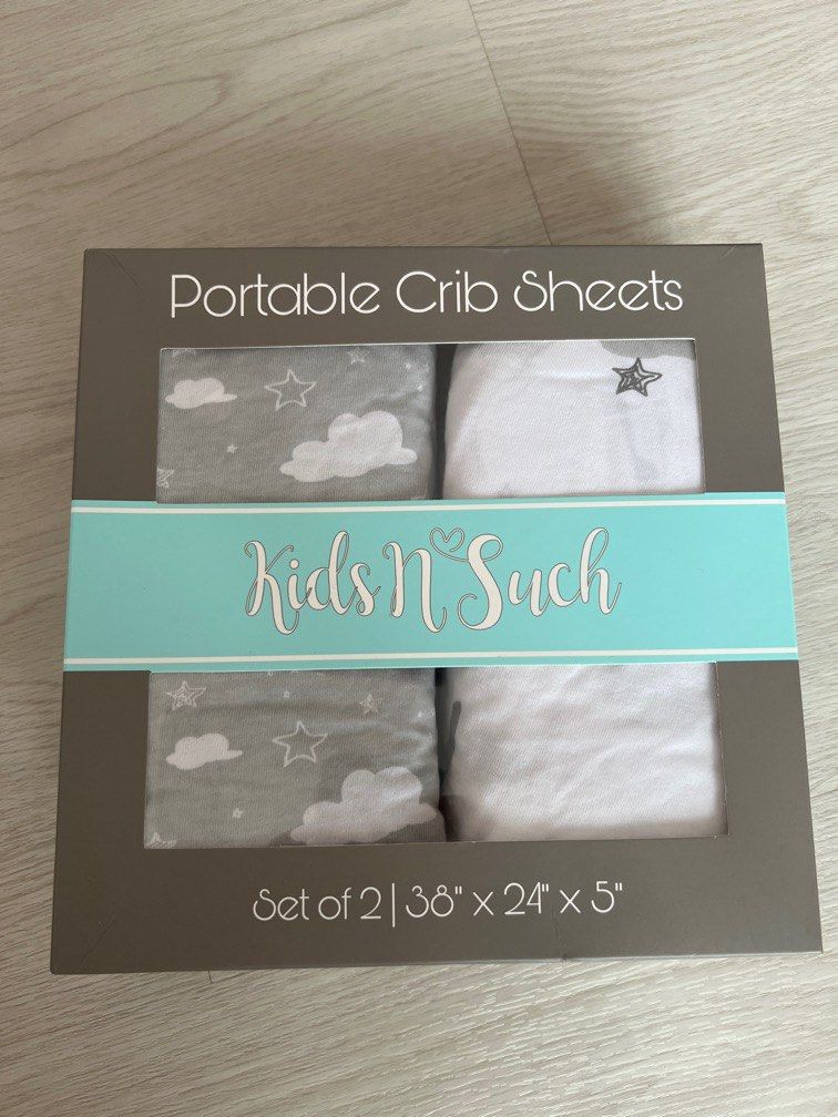 Portable Crib Sheets, Babies & Kids, Baby Nursery & Kids Furniture