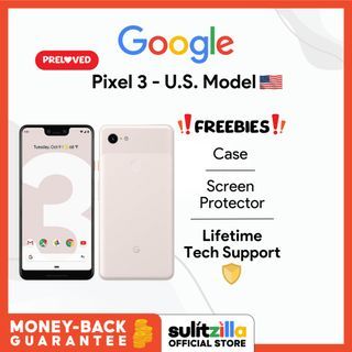 Preloved Google Pixel 3 - U.S Model with Freebies and Warranty