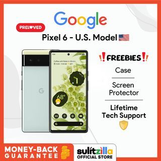 Preloved Google Pixel 6 - U.S. Model with Freebies & Warranty