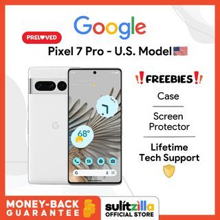 Preloved Google Pixel 7 Pro - U.S. Model with Freebies & Warranty