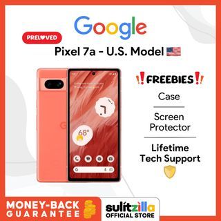 Preloved Google Pixel 7a - U.S. Model with Freebies & Warranty