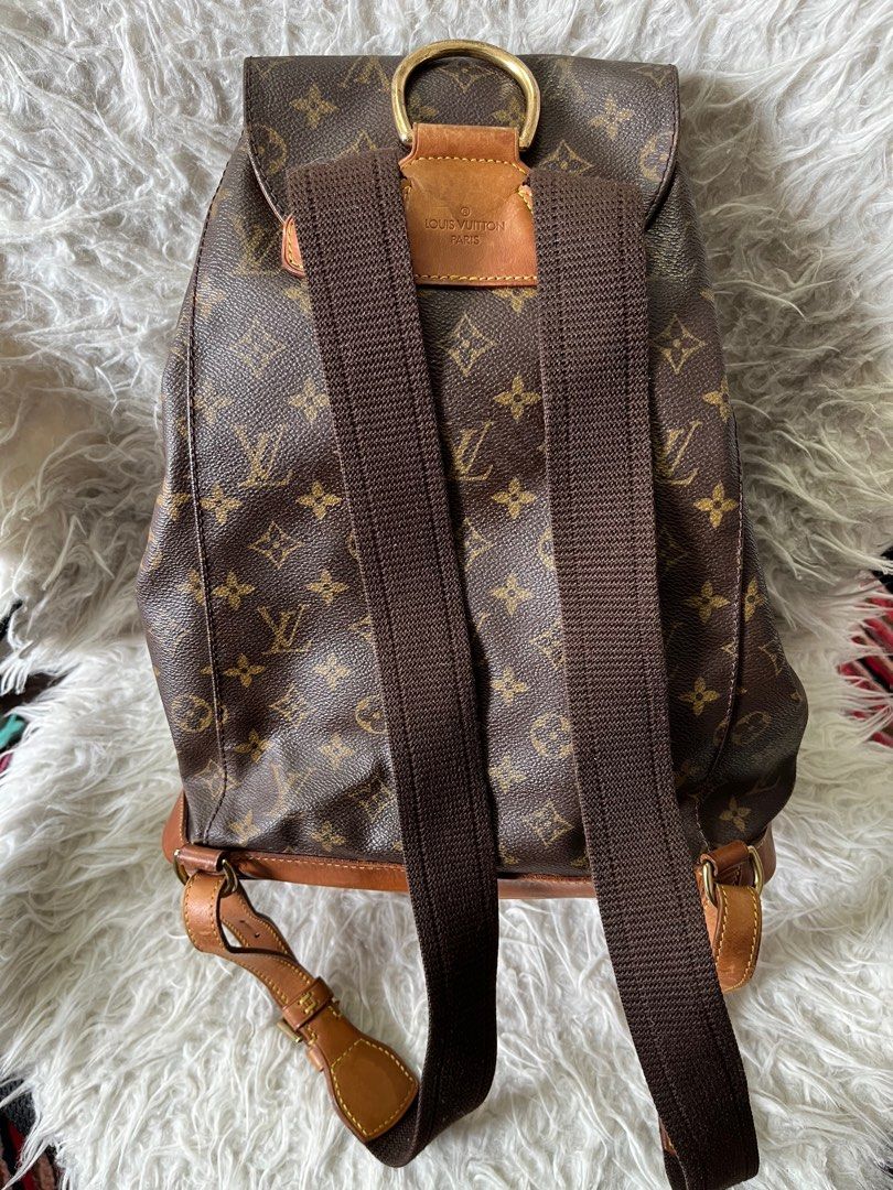 PRELOVED Louis Vuitton Monogram Montsouris Backpack, Luxury, Bags