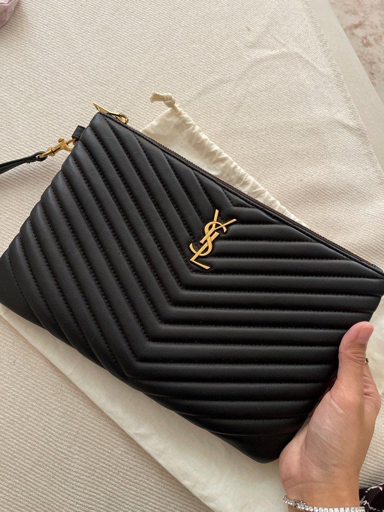 Ysl cheap pouch bag