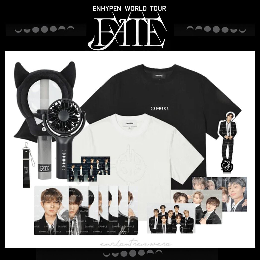[PREORDER] Enhypen World Tour 'FATE' Official Merch (Trading Card Set