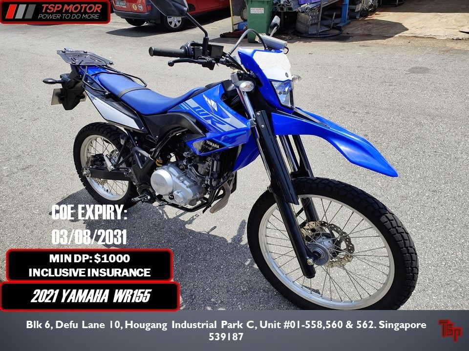 PRE OWNED 2021 YAMAHA WR155 Motorcycles Motorcycles for Sale