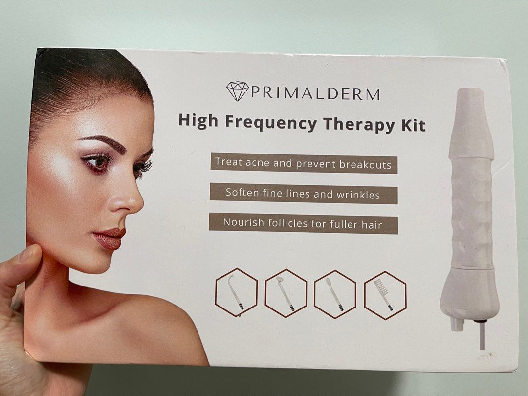 Primalderm High Frequency Therapy Kit, Beauty & Personal Care, Face
