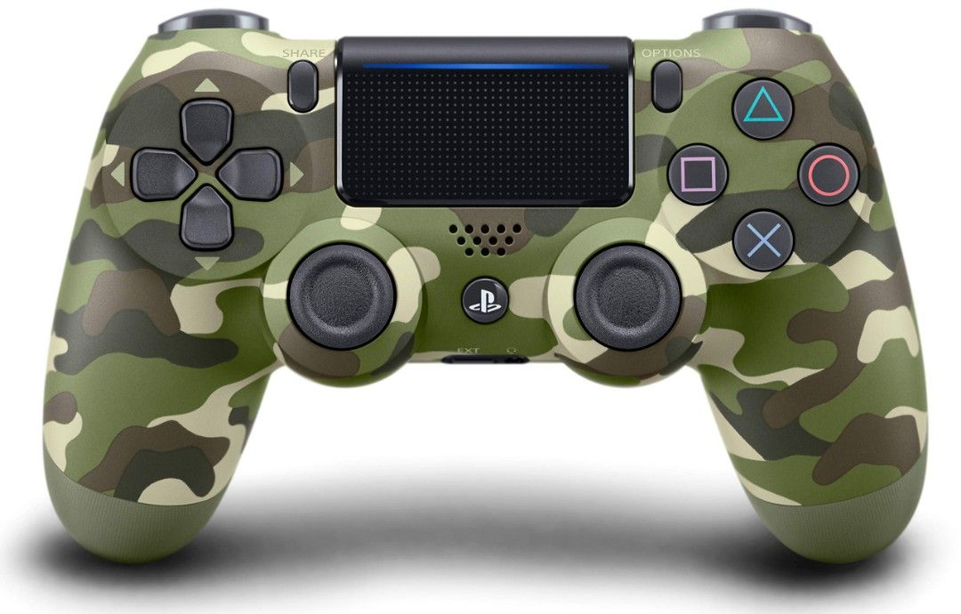PS4 NAVY CAMO CONTROLLER FOR SALE No Cable Video Gaming