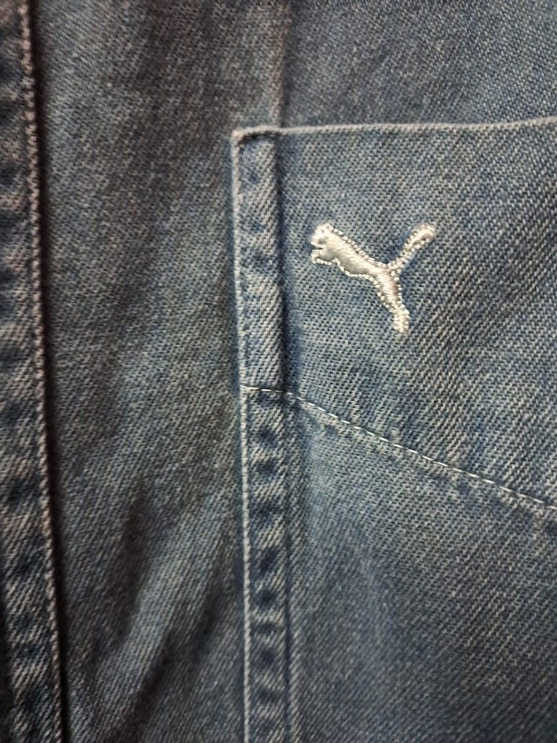 Puma denim outlet shirt