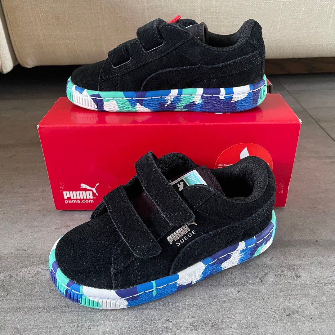 Puma shoes discount with velcro straps