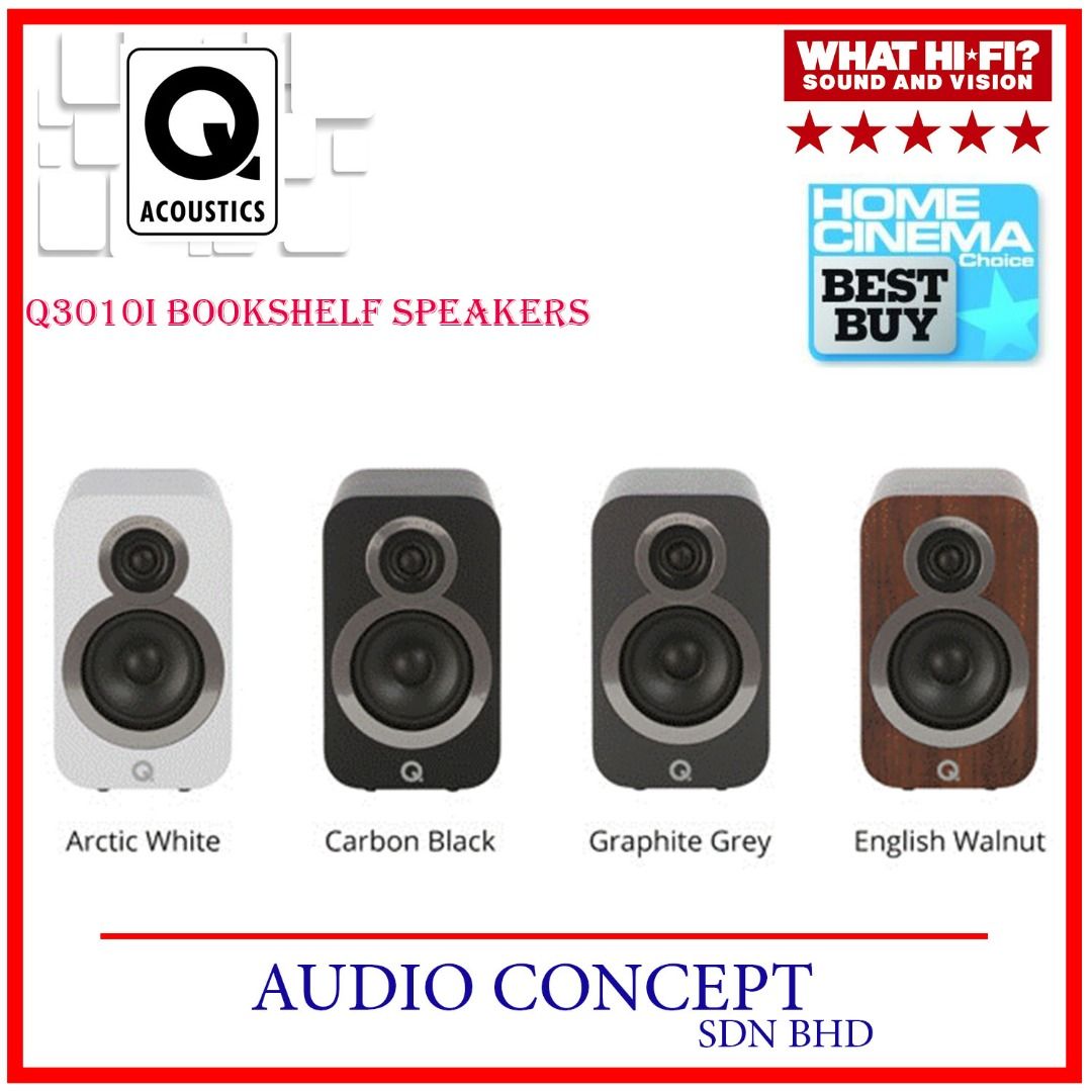 Q acoustics best sale 3010i bookshelf speakers