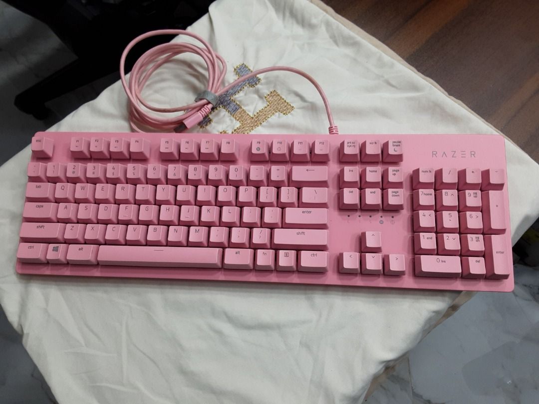 Razer Huntsman Gaming Keyboard Quartz Pink On Carousell 3522