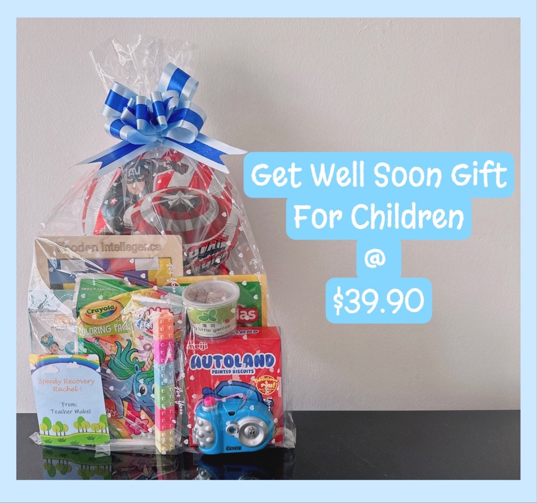 Ready Stock Get Well Soon Hamper for children kids