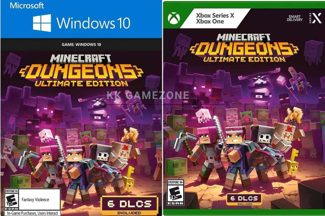 Minecraft Dungeons Ult DLC Bundle DDP BRL 74,95 - GCM Games - Gift Card  PSN, Xbox, Netflix, Google, Steam, Itunes