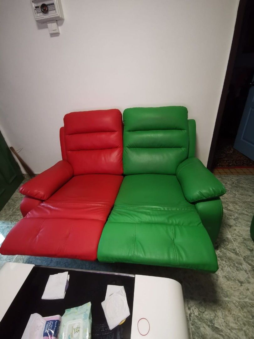 Recliner Sofa, Furniture & Home Living, Furniture, Sofas on Carousell