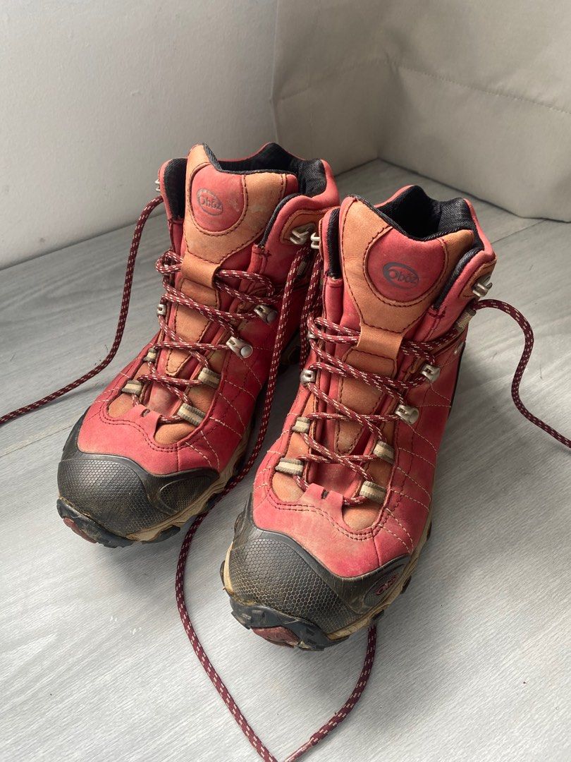 Red hiking boots new arrivals women's