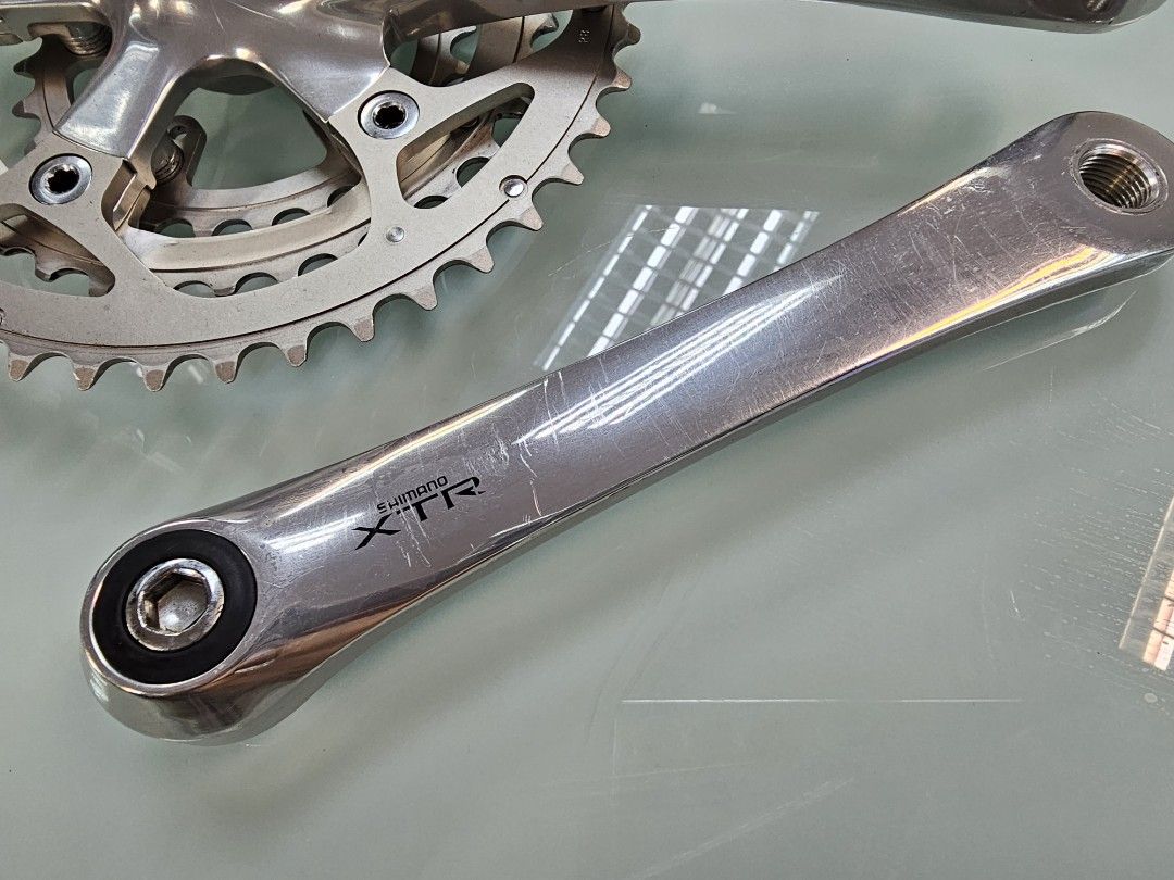 Xtr triple crankset on sale