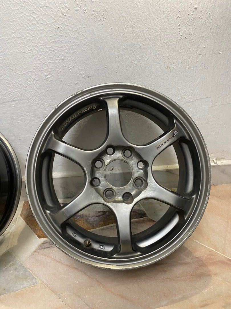 Rim Advan Racing Saiz 14, Auto Accessories on Carousell