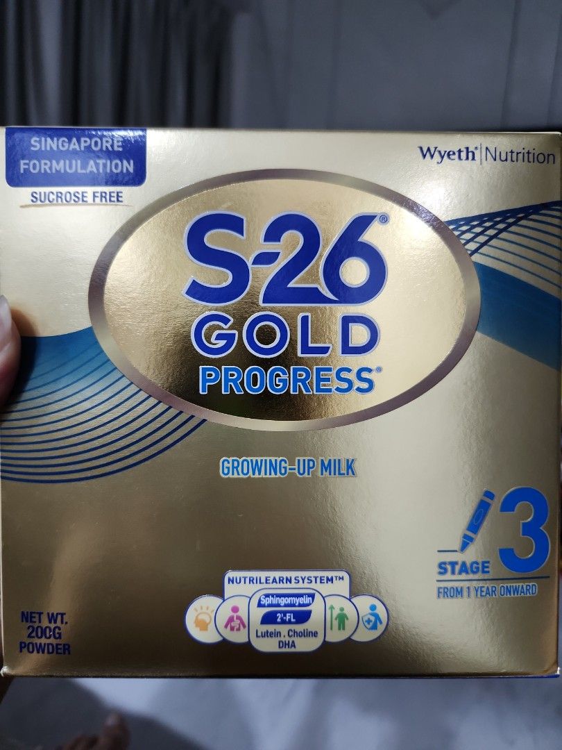 S26 Gold Progress Stage 3 200g, Babies & Kids, Nursing & Feeding ...